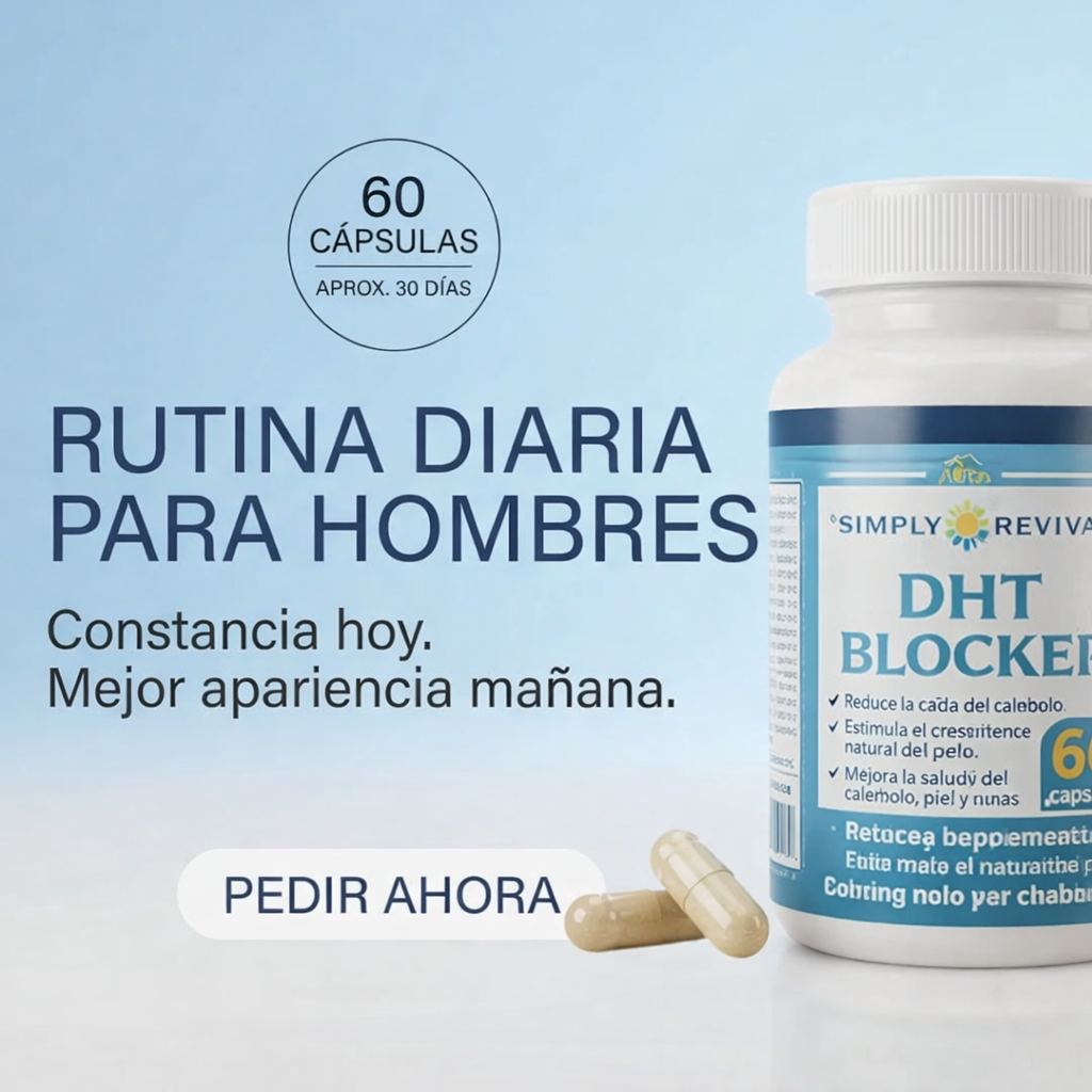 DHT Blocker – Control natural contra la caída del cabello